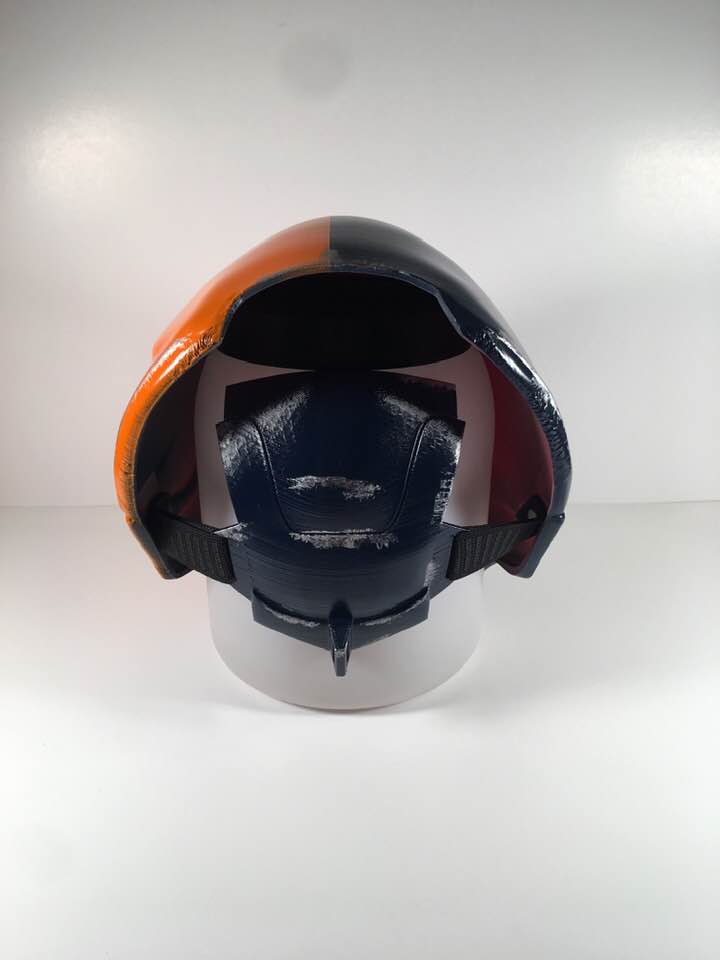 Deathstroke mask & backplate Teen Titans Slade version