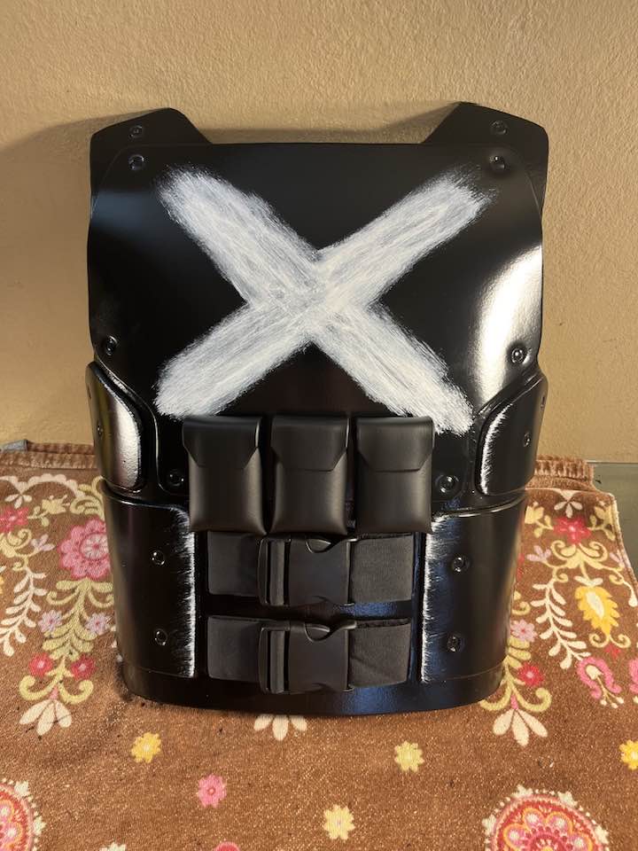 Crossbones chest armor. Captain America: Civil War. Marvel.