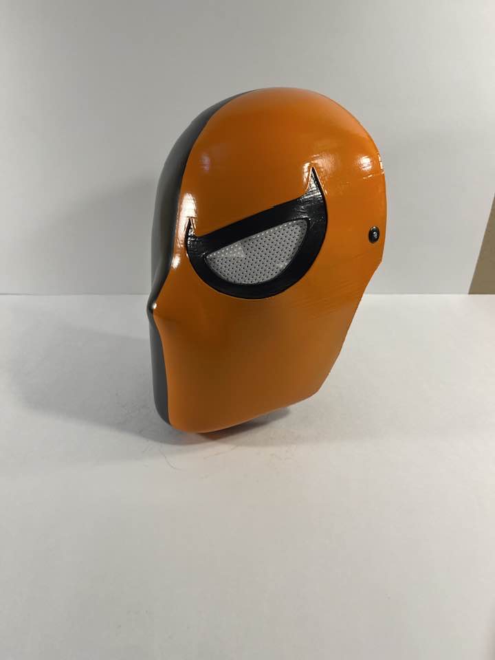 Deathstroke mask & backplate Teen Titans Slade version