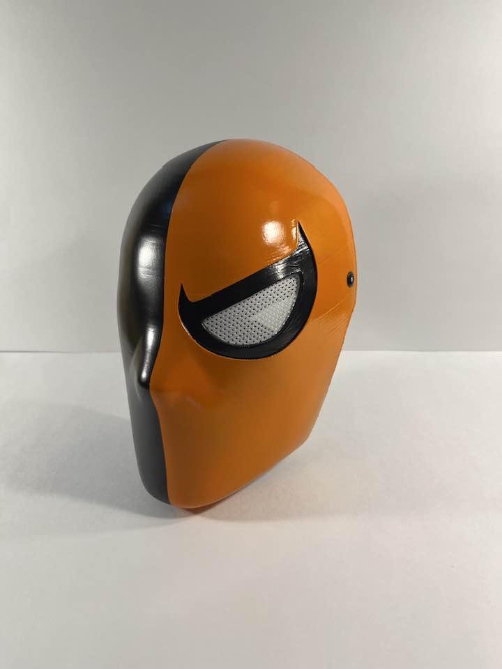 Deathstroke mask & backplate Teen Titans Slade version