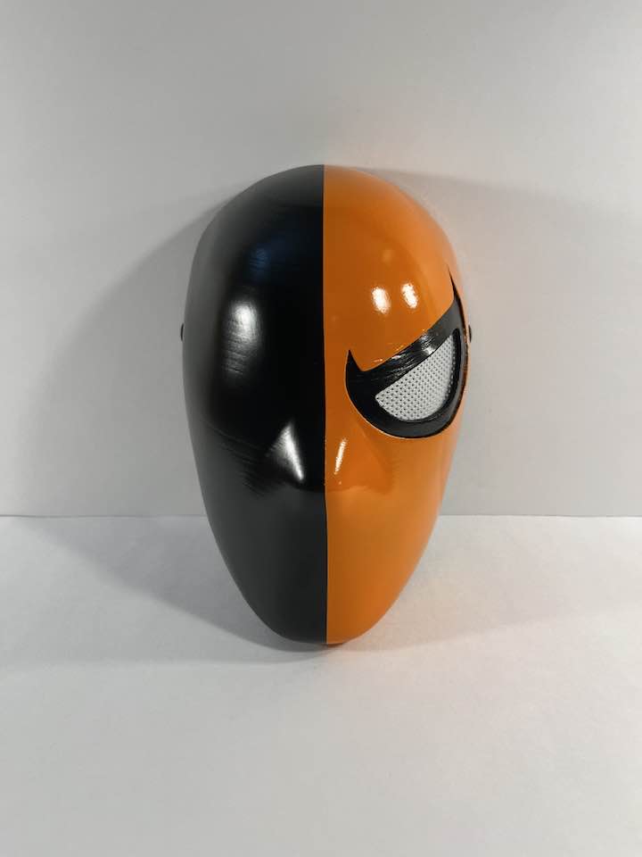 Deathstroke mask & backplate Teen Titans Slade version