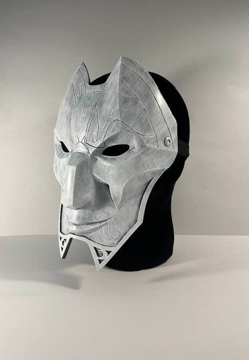 Jhin Mask from League of Legends Titanium White