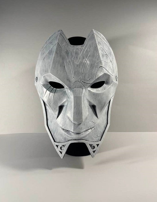 Jhin Mask from League of Legends Titanium White