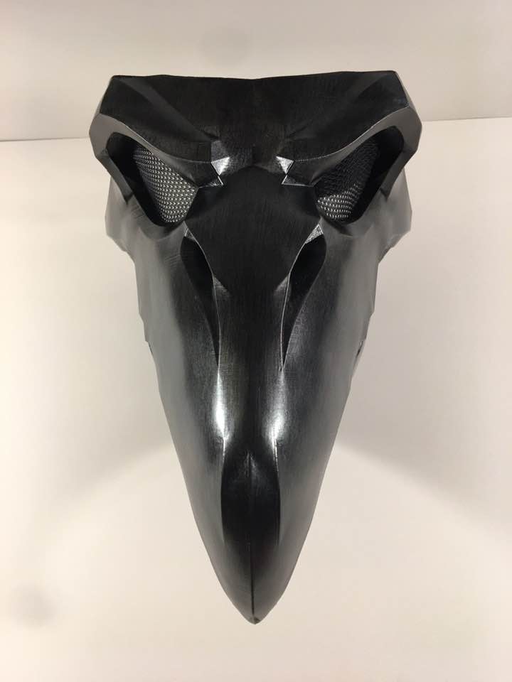 Reaper Nevermore mask from Overwatch or Plague Doctor
