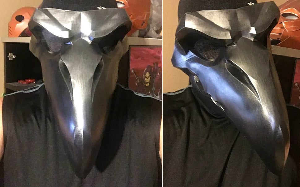 Reaper Nevermore mask from Overwatch or Plague Doctor