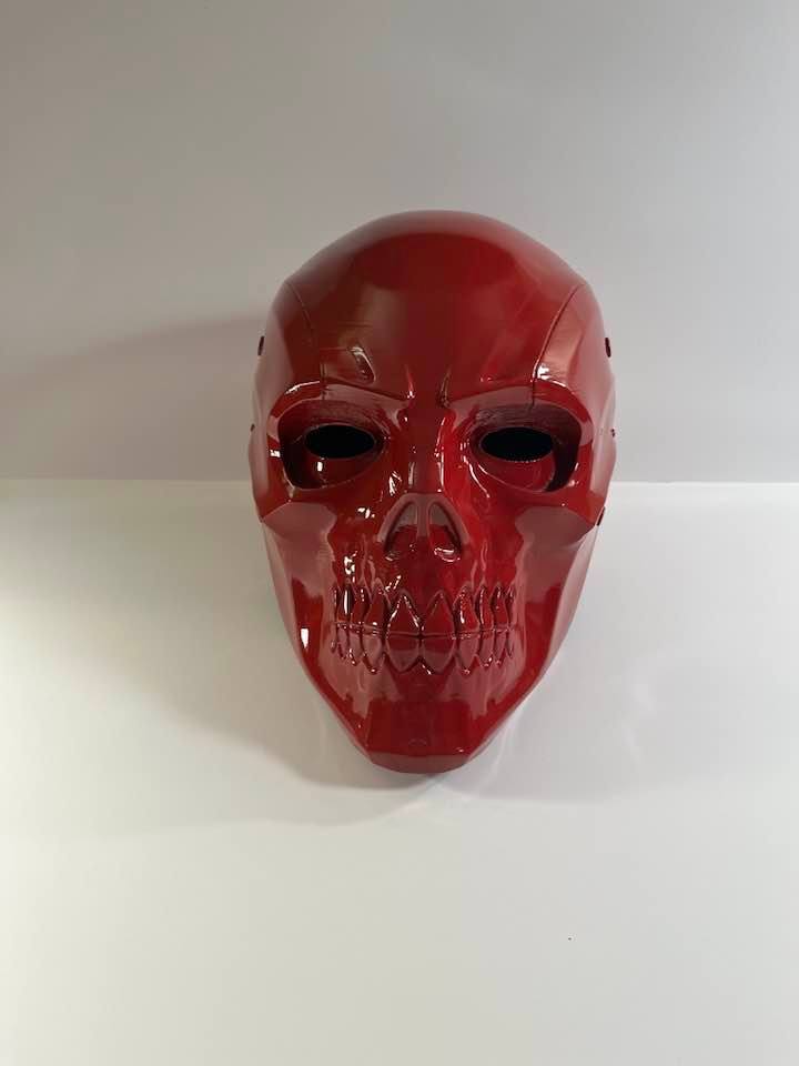 Red Skull FULL HELMET