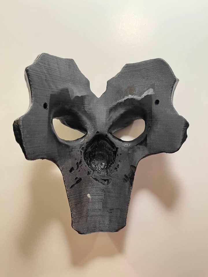 Darksiders 2 Death Mask Gunmetal Color