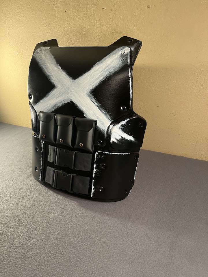 Crossbones chest armor. Captain America: Civil War. Marvel.