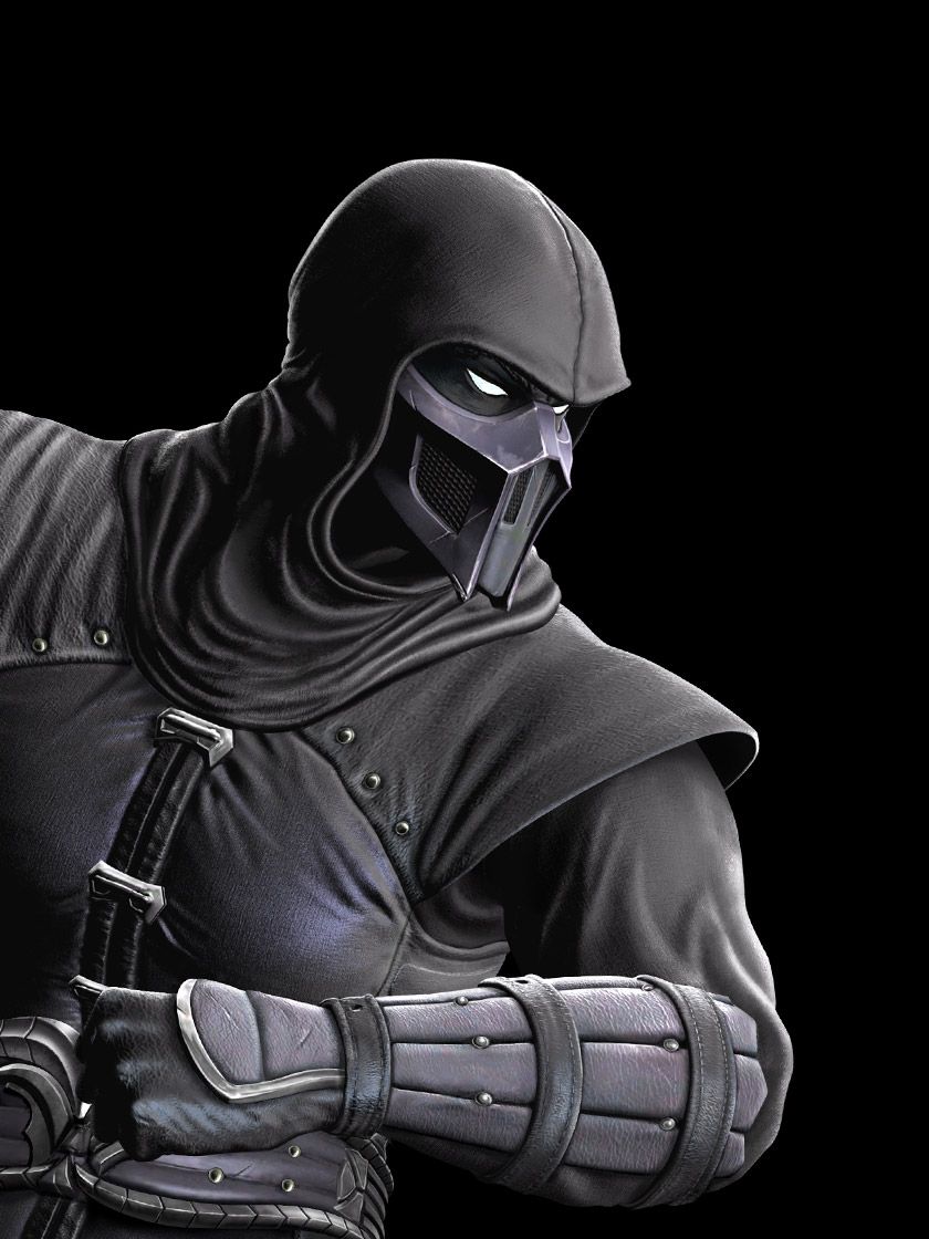 Noob Saibot MK11mask from Mortal Kombat Charcoal color