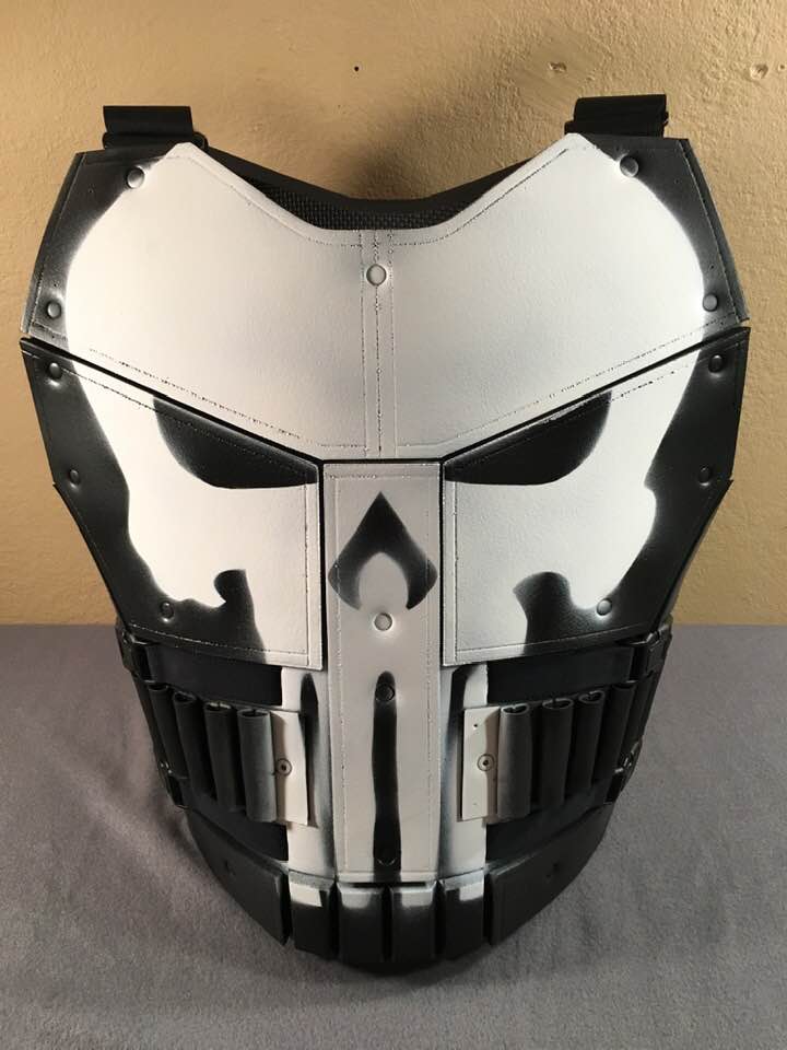Punisher chest armor tactical vest