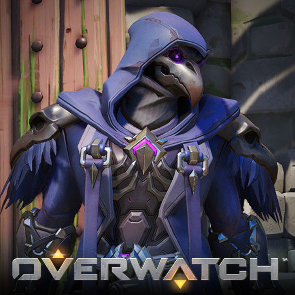 Reaper Nevermore mask from Overwatch or Plague Doctor