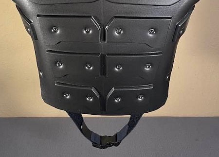 Batman chest armor Metallic Gunmetal Matte Black Classic Bat symbol