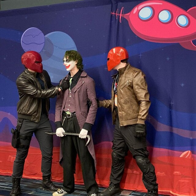 Red Hood helmet Rebirth version Burgundy