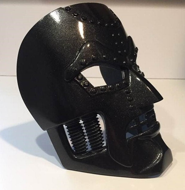 Dr. Doom Classic Mask Metallic Black Night