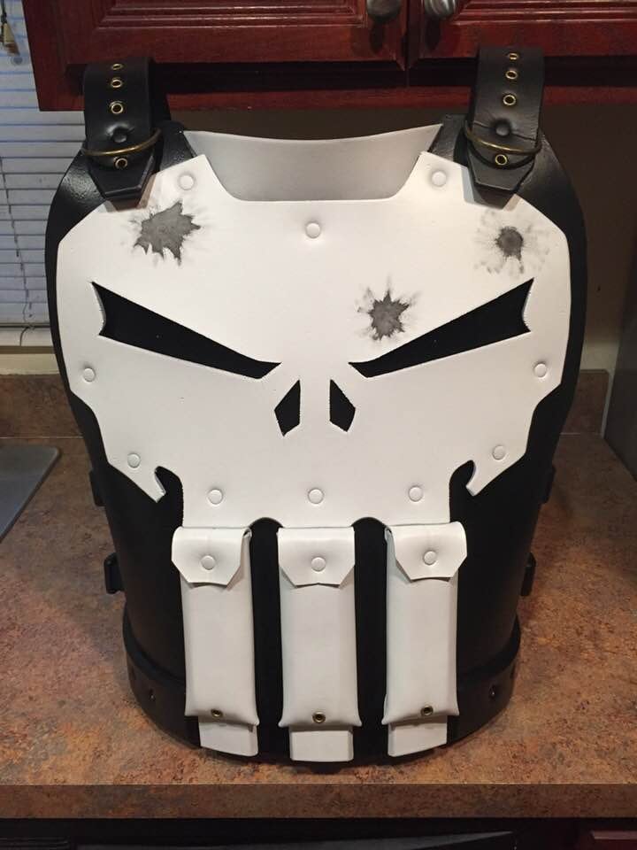 Punisher chest armor tactical vest variant version