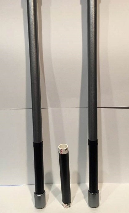 Nightwing Bo staff Dark Steel Metallic Red