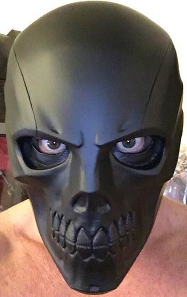 Black Mask FRONT ONLY Arkham Origins or Birds of Prey