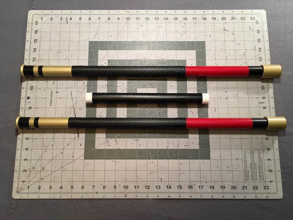 Robin Bo staff Classic Version Forrest Green Crimson Red Tuscan Sun