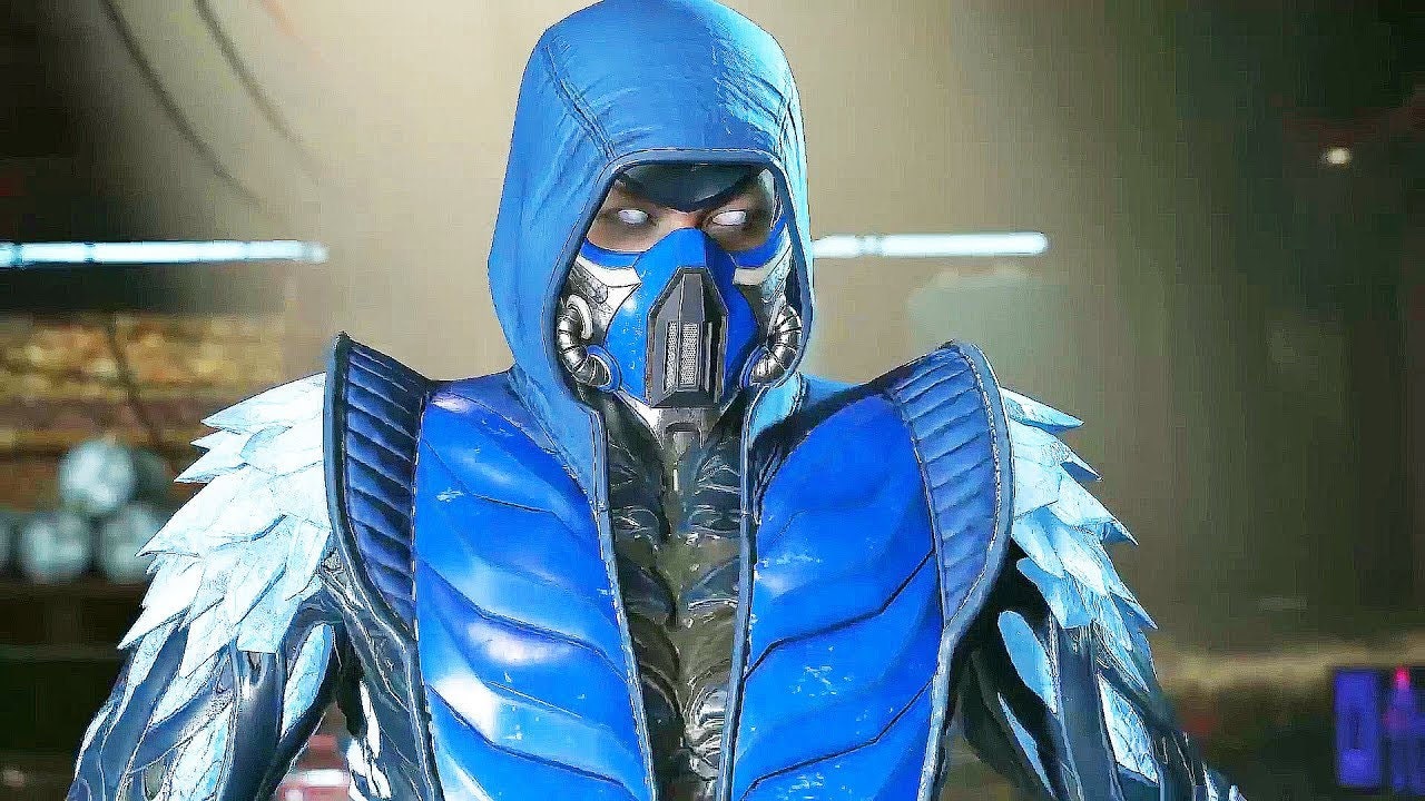 DIY Sub-Zero Mortal Combat Injustice 2 version Raw Mask