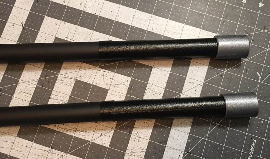 Nightwing Bo staff Matte Black Dark Steel