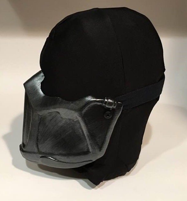 Noob Saibot mask from Mortal Kombat Gunmetal