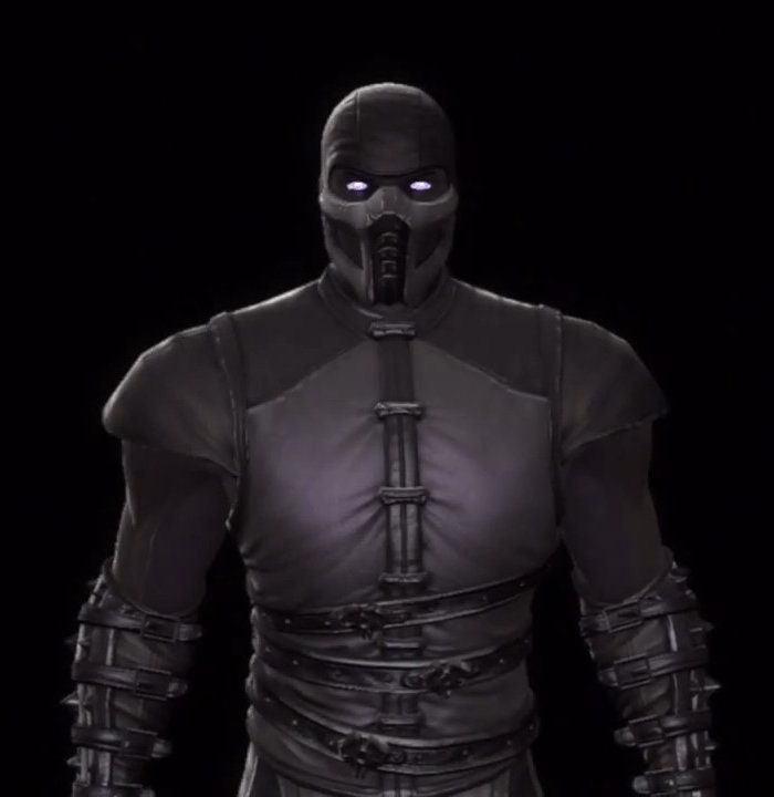 Noob Saibot mask from Mortal Kombat Gunmetal