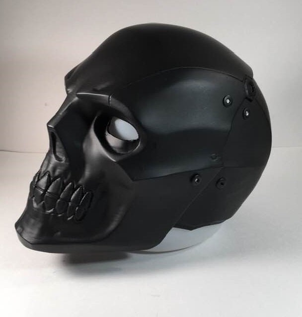 Black Mask Full Helmet Arkham Origins or Birds of Prey