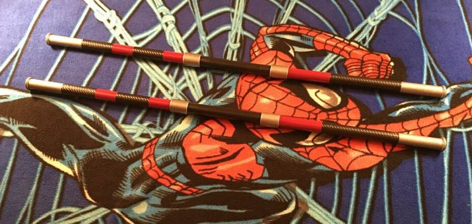 Bo staffs, 2, each one is 38" Azrael, Batman Beyond or Daredevil