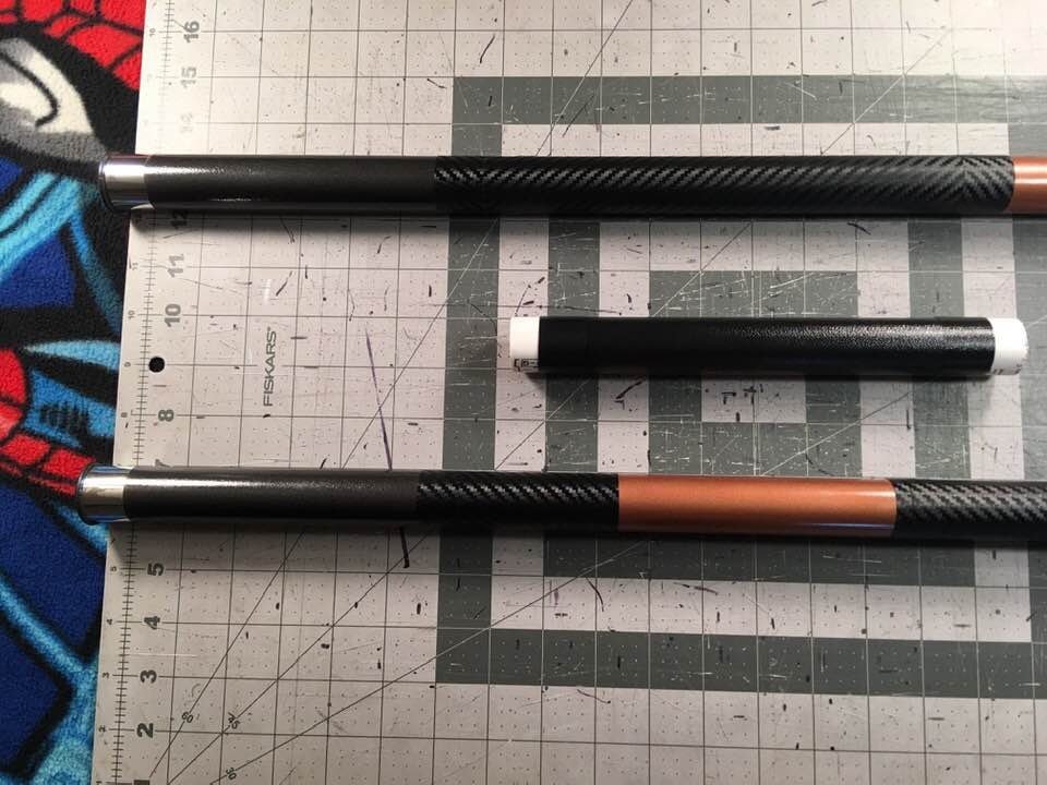 Deathstroke Bo staff Gunmetal Copper
