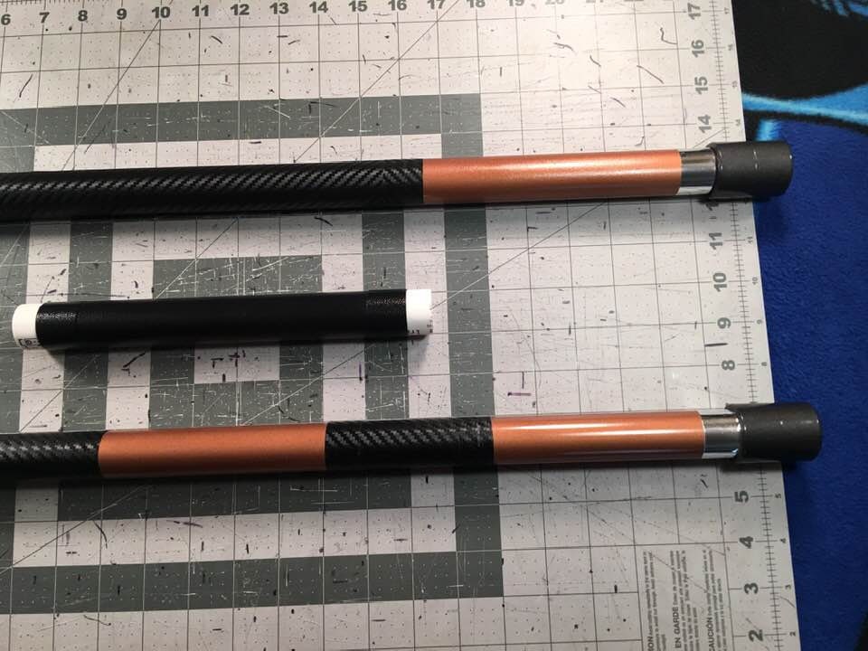 Deathstroke Bo staff Gunmetal Copper