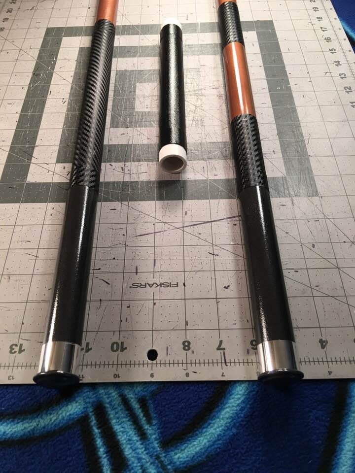 Deathstroke Bo staff Gunmetal Copper