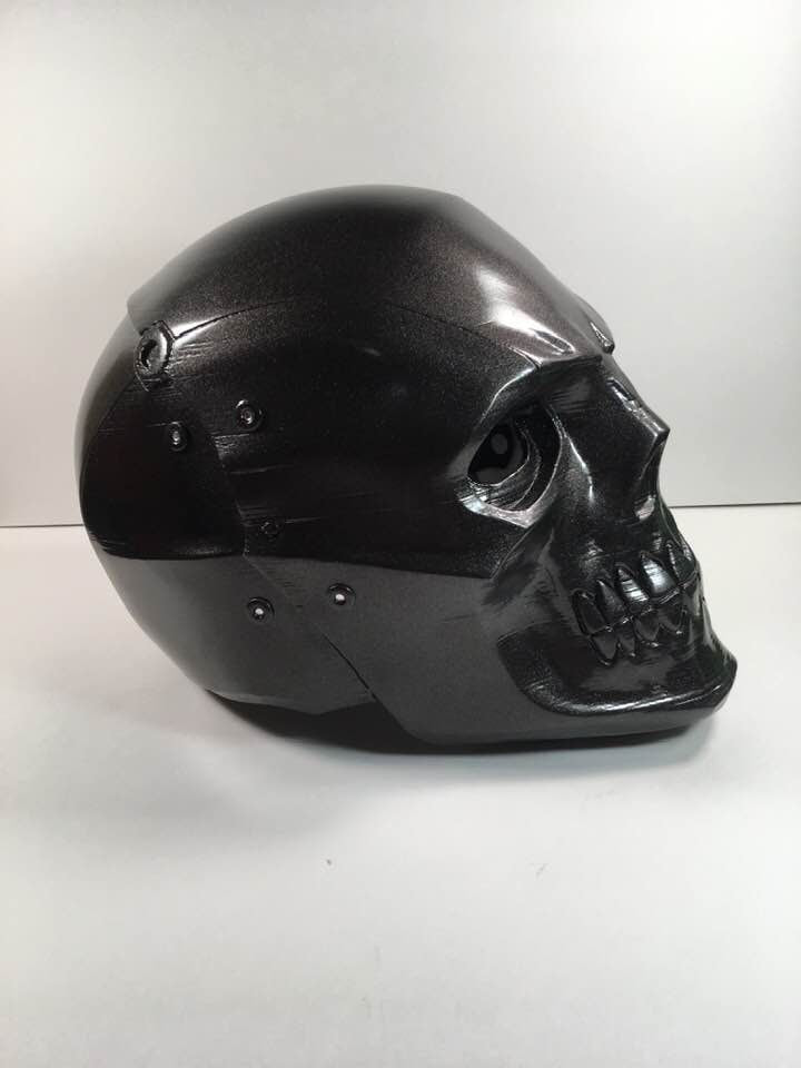 Black Mask Full Helmet Arkham Origins or Birds of Prey