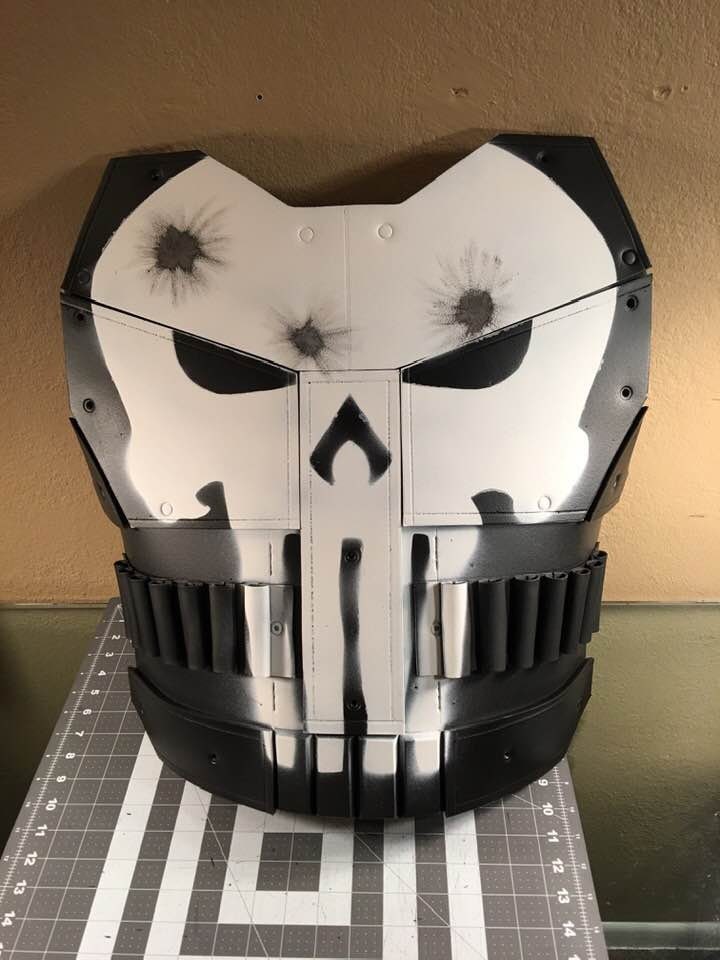 Punisher chest armor tactical vest