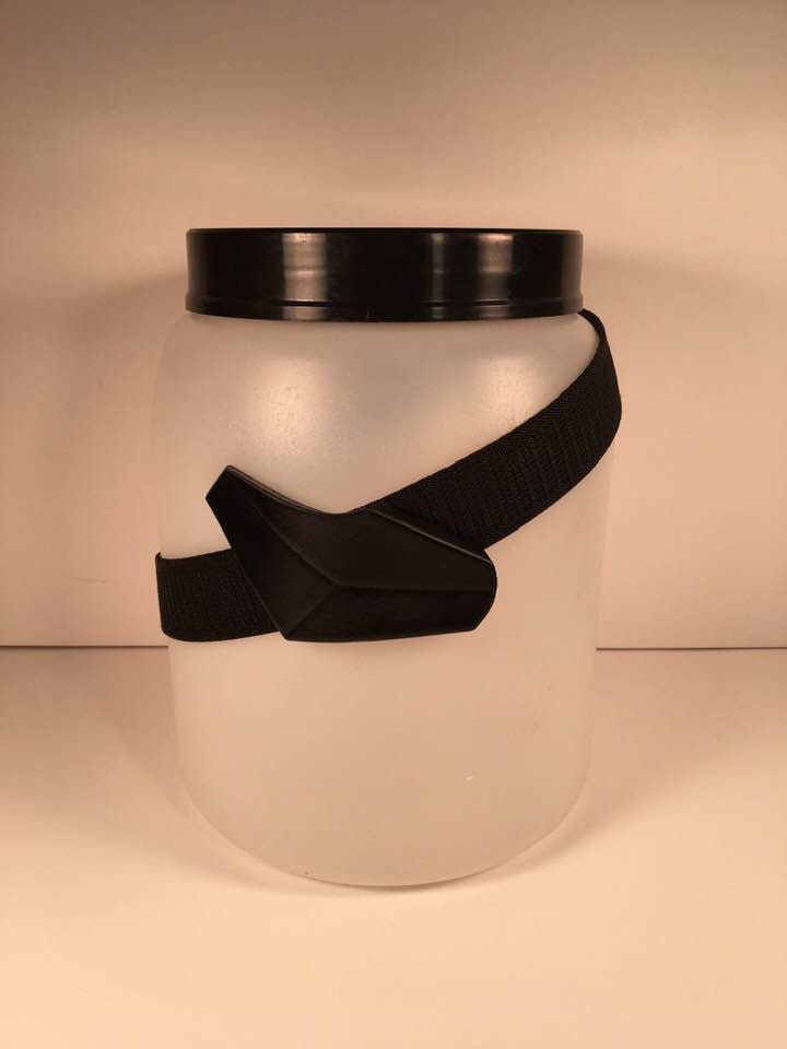 Foam Eyepatch with adjustable strap and snape buckle