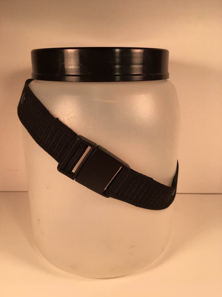 Foam Eyepatch with adjustable strap and snape buckle