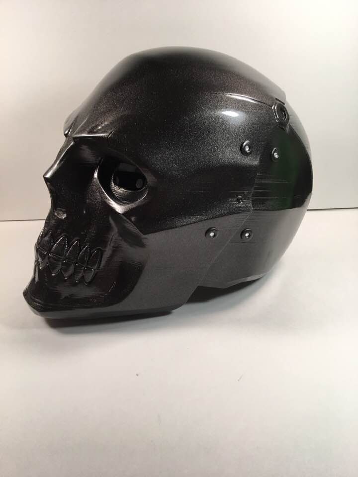 Black Mask Full Helmet Arkham Origins or Birds of Prey