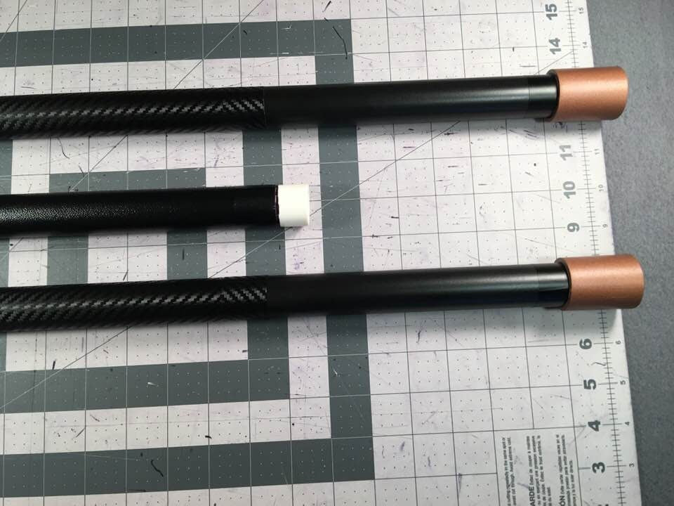 Deathstroke Bo staff Flat Black Copper