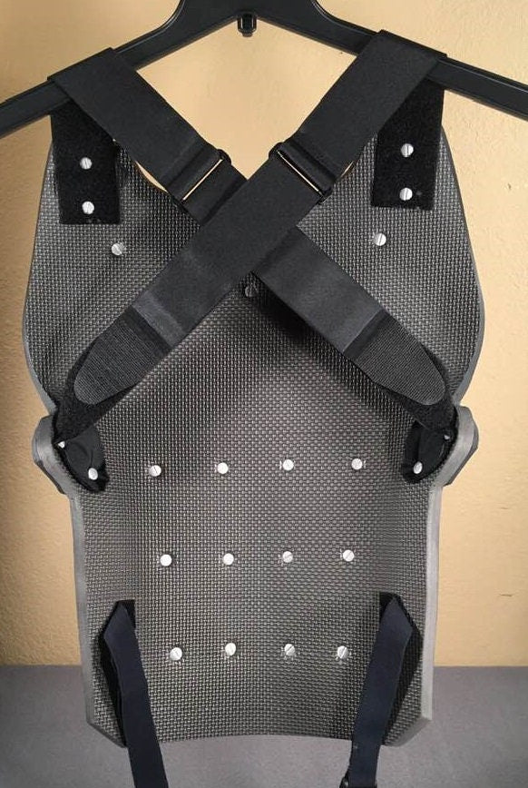 Batman chest armor Dark Knight version Gray Symbol