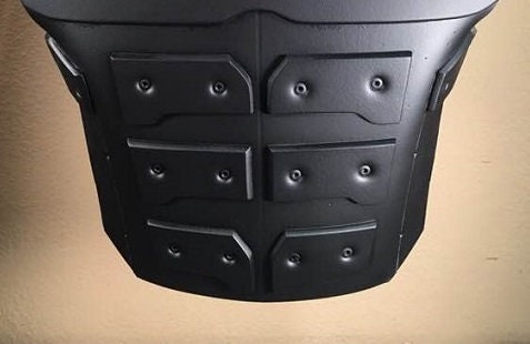 Nightwing chest armor Flat Black Classic Nightwing Blue