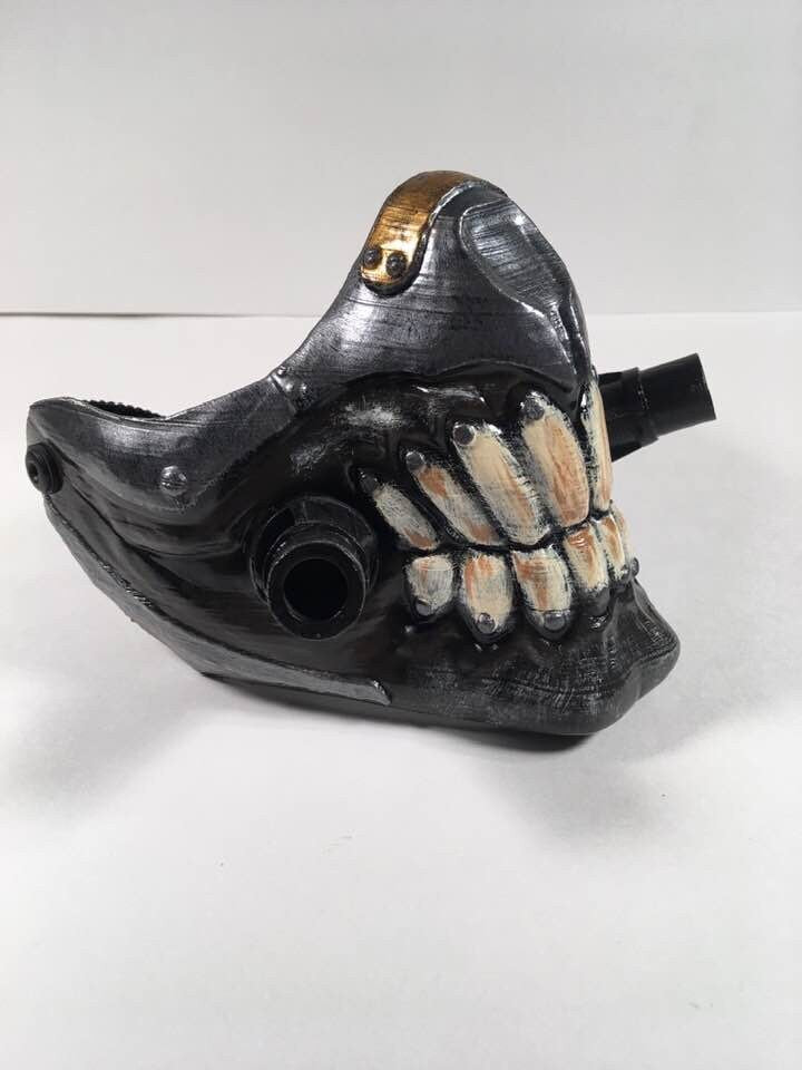 Immortan Joe mask with hoses from the movie Mad Max Fury Road