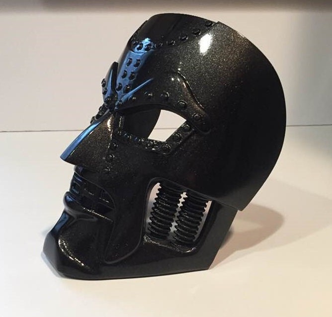 Dr. Doom Classic Mask Metallic Black Night