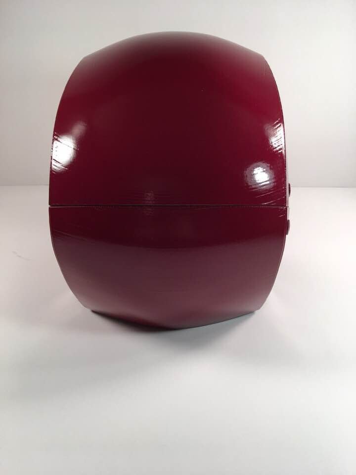 Red Hood helmet Rebirth version Fire Red