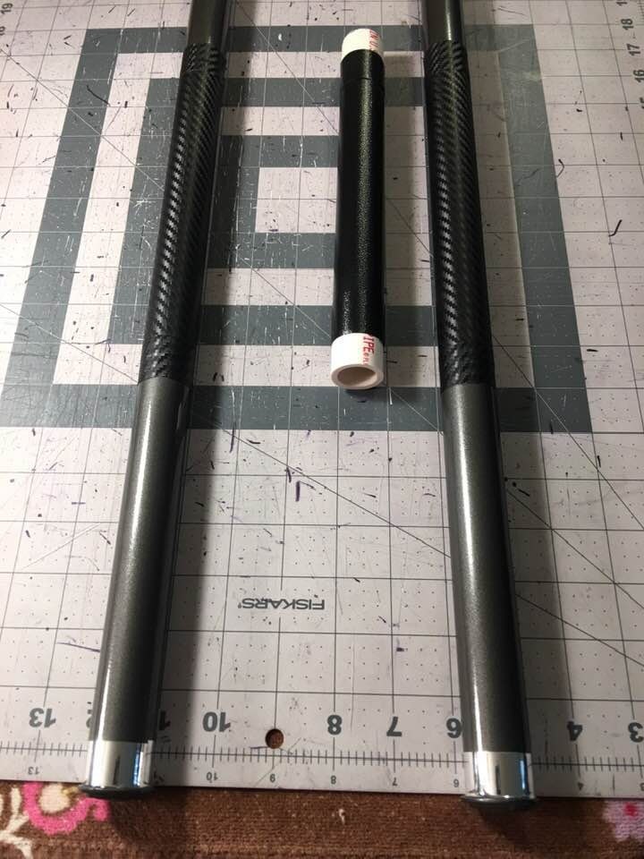 Deathstroke Bo staff Carbon Fiber Gunmetal