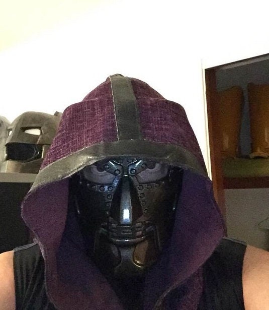 Dr. Doom Classic Mask Metallic Black Night