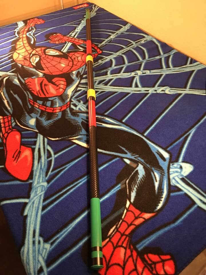 Robin Bo staff Classic Version Forrest Green Crimson Red Tuscan Sun