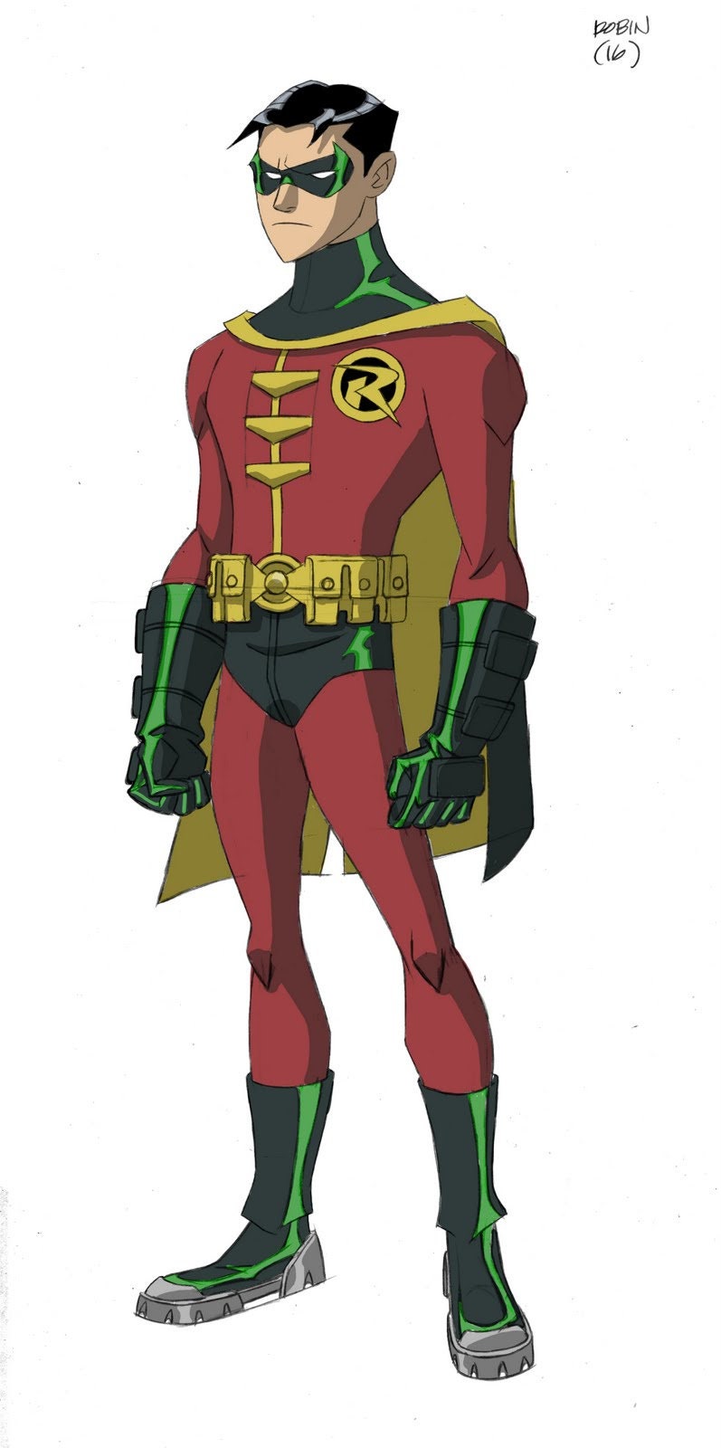 Robin Bo staff Classic Version Forrest Green Crimson Red Tuscan Sun