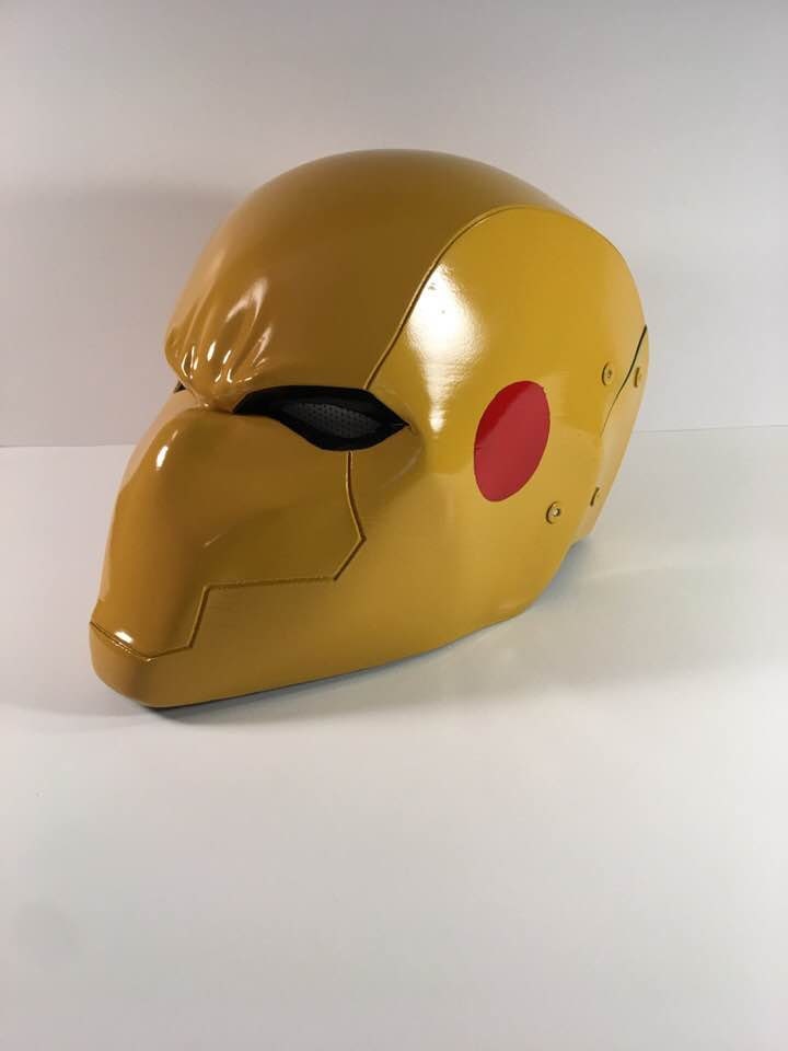Red Hood Pikachu helmet mashup
