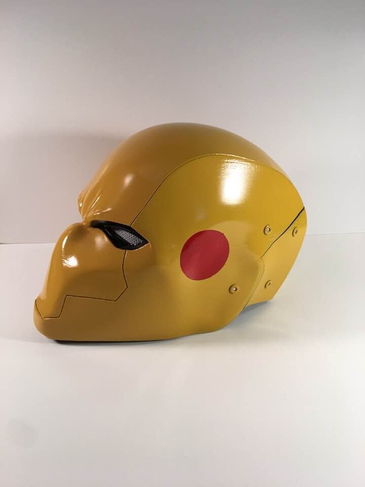 Red Hood Pikachu helmet mashup