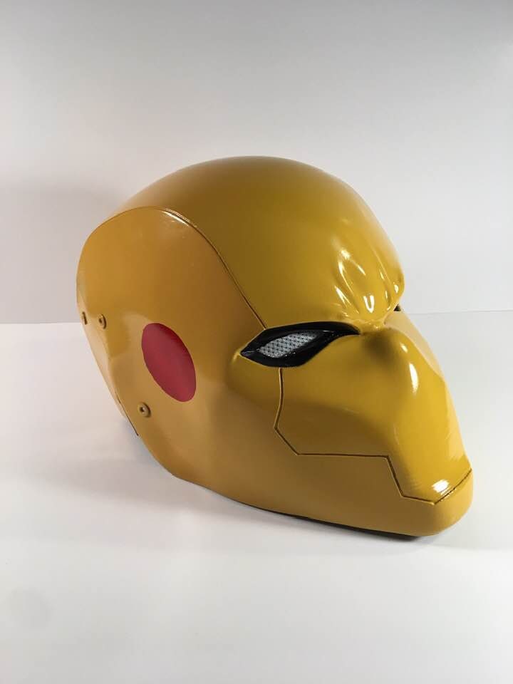 Red Hood Pikachu helmet mashup
