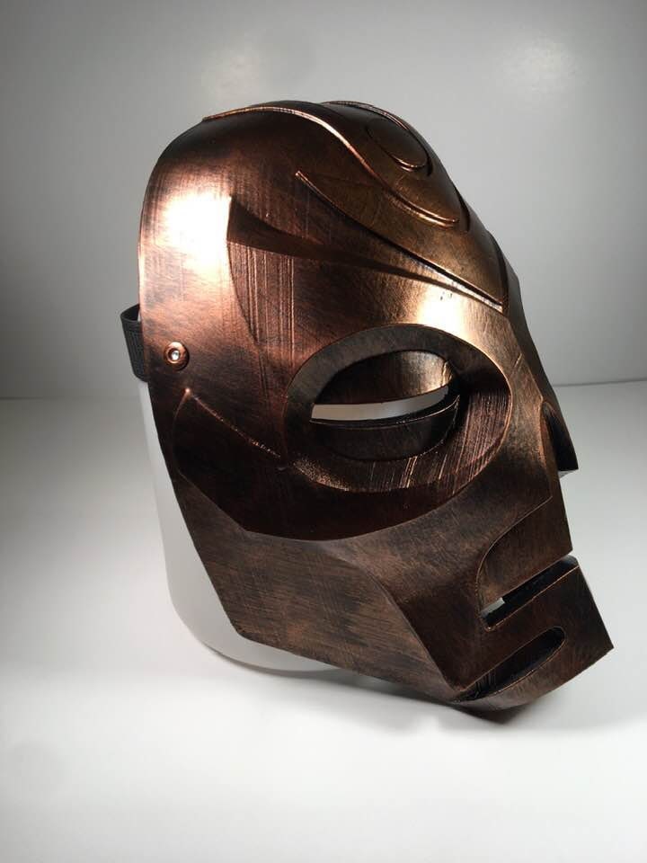 Skyrim Dragon Priest mask from Elder Scrolls Volsung Copper color